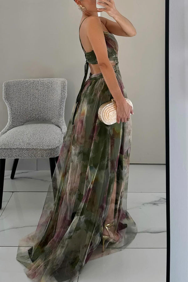 Vestido Giselle | Maxi Floral Elegante y Ultrafluido