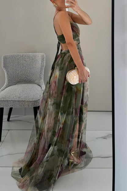 Vestido Giselle | Maxi Floral Elegante y Ultrafluido