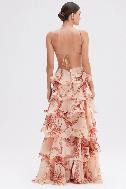 Vestido Nahia | Ligero con Volantes que Favorece