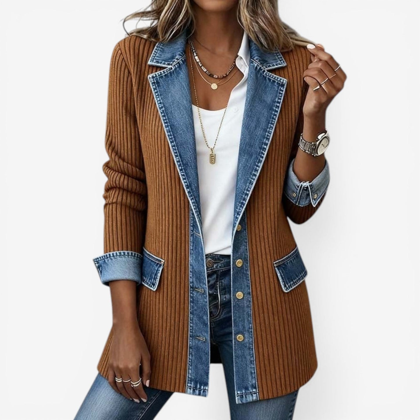 Chaqueta Emilia | Vaquera & Punto