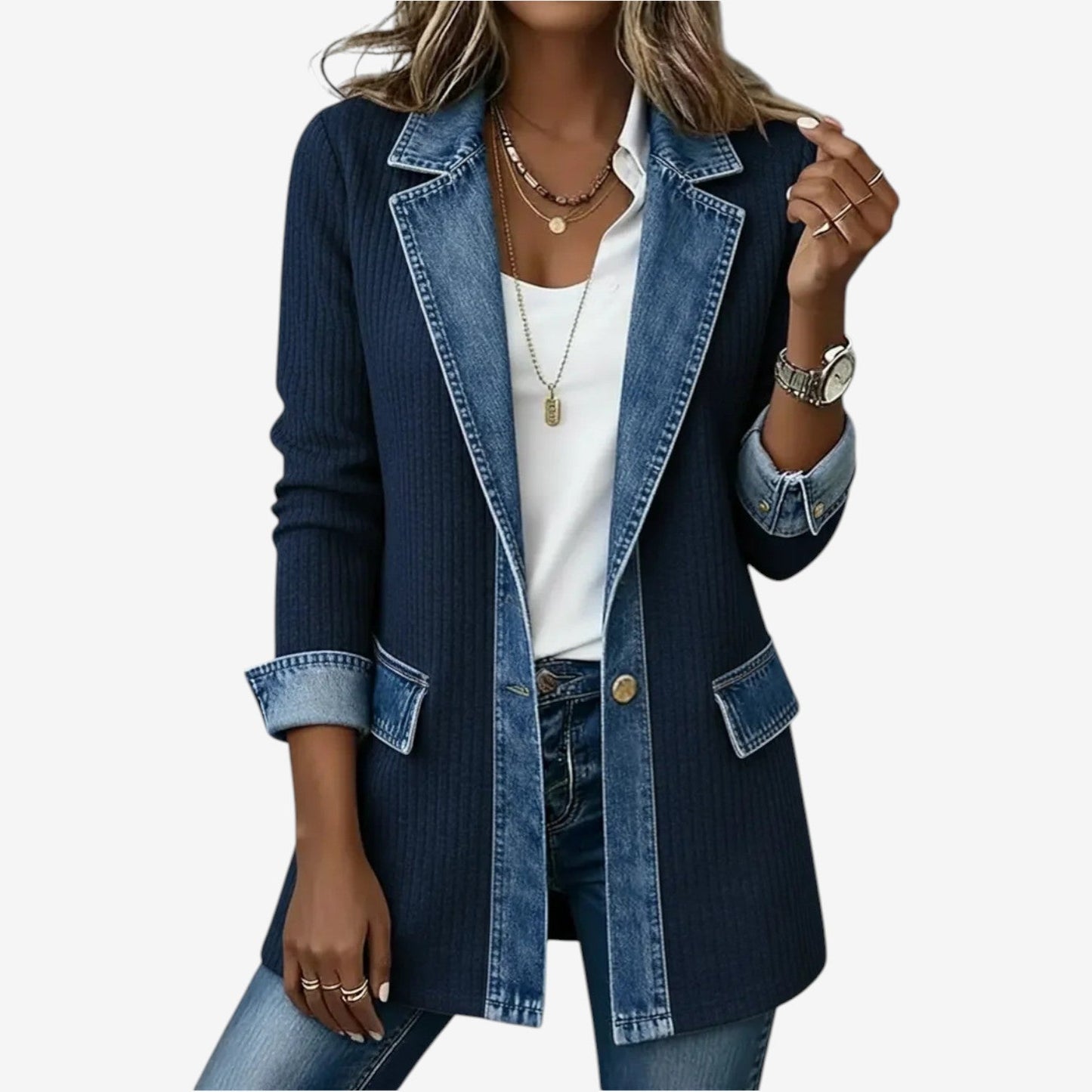Chaqueta Emilia | Vaquera & Punto